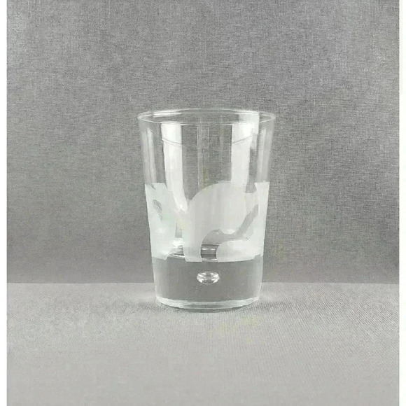 Bailey's On The Rocks Old Fashioned Drinking Glass Art Glass Controlled Bubble - Picture 4 of 6